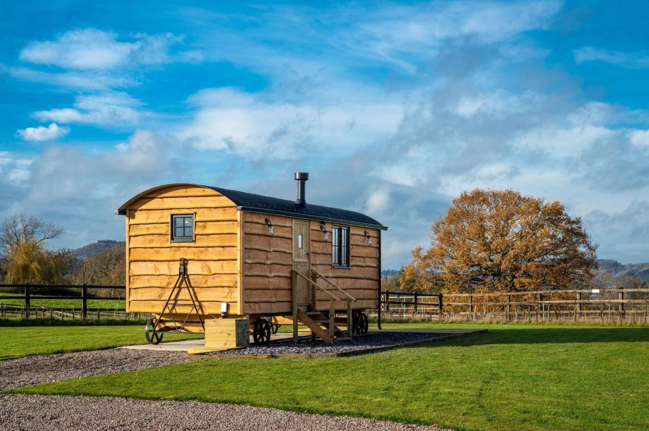 Monkwood Shepherds Hut - Ockeridge Rural Retreats Worcester Eksteriør billede